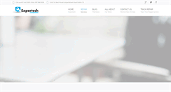 Desktop Screenshot of expertech.ie